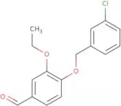 4-[(3-Chlorobenzyl)oxy]-3-ethoxybenzaldehyde