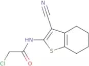 2-Chloro-N-(3-cyano-4,5,6,7-tetrahydro-1-benzothien-2-yl)acetamide