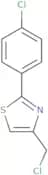 4-(Chloromethyl)-2-(4-chlorophenyl)-1,3-thiazole