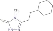 5-(2-Cyclohexylethyl)-4-methyl-4H-1,2,4-triazole-3-thiol