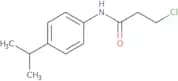 3-Chloro-N-(4-isopropylphenyl)propanamide