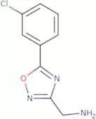 [5-(3-Chlorophenyl)-1,2,4-oxadiazol-3-yl]methylamine