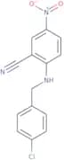 2-[(4-Chlorobenzyl)amino]-5-nitrobenzonitrile
