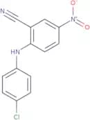 2-[(4-Chlorophenyl)amino]-5-nitrobenzonitrile