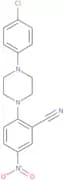 2-[4-(4-Chlorophenyl)piperazin-1-yl]-5-nitrobenzonitrile