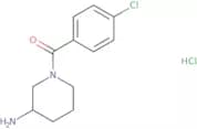 1-(4-Chlorobenzoyl)piperidin-3-amine hydrochloride