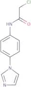 2-Chloro-N-[4-(1H-imidazol-1-yl)phenyl]acetamide