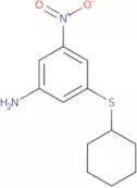 3-(Cyclohexylthio)-5-nitroaniline