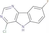 4-Chloro-8-fluoro-5H-pyrimido[5,4-b]indole