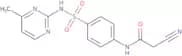 2-Cyano-N-(4-{[(4-methylpyrimidin-2-yl)amino]sulfonyl}phenyl)acetamide
