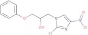 1-(2-Chloro-4-nitro-1H-imidazol-1-yl)-3-phenoxypropan-2-ol