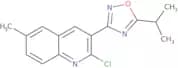 2-Chloro-3-(5-isopropyl-1,2,4-oxadiazol-3-yl)-6-methylquinoline