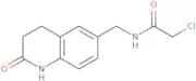 2-Chloro-N-[(2-oxo-1,2,3,4-tetrahydroquinolin-6-yl)methyl]acetamide