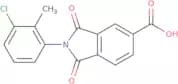 2-(3-Chloro-2-methylphenyl)-1,3-dioxoisoindoline-5-carboxylic acid
