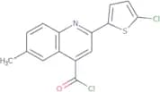 2-(5-Chloro-2-thienyl)-6-methylquinoline-4-carbonyl chloride