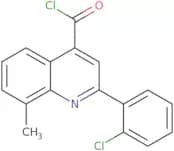 2-(2-Chlorophenyl)-8-methylquinoline-4-carbonyl chloride