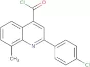 2-(4-Chlorophenyl)-8-methylquinoline-4-carbonyl chloride