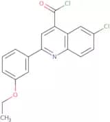 6-Chloro-2-(3-ethoxyphenyl)quinoline-4-carbonyl chloride