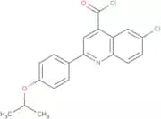 6-Chloro-2-(4-isopropoxyphenyl)quinoline-4-carbonyl chloride