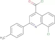 8-Chloro-2-(4-methylphenyl)quinoline-4-carbonyl chloride