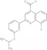8-Chloro-2-(3-isopropoxyphenyl)quinoline-4-carbonyl chloride