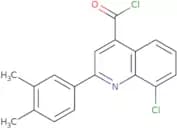 8-Chloro-2-(3,4-dimethylphenyl)quinoline-4-carbonyl chloride