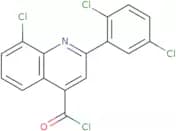 8-Chloro-2-(2,5-dichlorophenyl)quinoline-4-carbonyl chloride