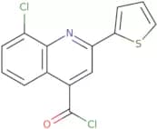 8-Chloro-2-(2-thienyl)quinoline-4-carbonyl chloride