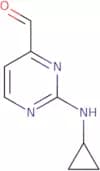 2-Cyclopropylamino-pyrimidine-4-carbaldehyde