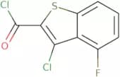 3-Chloro-4-fluoro-1-benzothiophene-2-carbonyl chloride