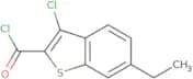 3-Chloro-6-ethyl-1-benzothiophene-2-carbonyl chloride