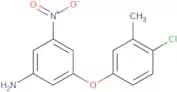 [3-(4-Chloro-3-methylphenoxy)-5-nitrophenyl]amine