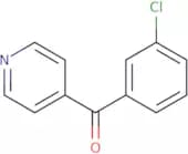 (3-Chlorophenyl)(pyridin-4-yl)methanone