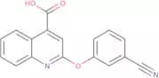 2-(3-Cyanophenoxy)quinoline-4-carboxylic acid