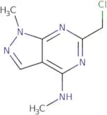 6-(Chloromethyl)-N,1-dimethyl-1H-pyrazolo[3,4-d]pyrimidin-4-amine