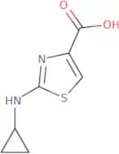2-(Cyclopropylamino)-1,3-thiazole-4-carboxylic acid