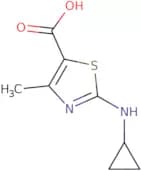 2-(Cyclopropylamino)-4-methyl-1,3-thiazole-5-carboxylic acid