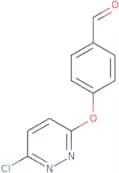 4-[(6-Chloropyridazin-3-yl)oxy]benzaldehyde
