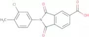 2-(3-Chloro-4-methylphenyl)-1,3-dioxoisoindoline-5-carboxylic acid