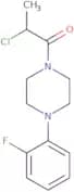 1-(2-Chloropropanoyl)-4-(2-fluorophenyl)piperazine