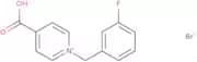4-Carboxy-1-(3-fluorobenzyl)pyridinium bromide