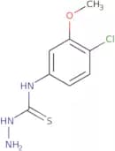 N-(4-Chloro-3-methoxyphenyl)hydrazinecarbothioamide