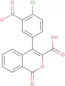 4-(4-Chloro-3-nitrophenyl)-1-oxo-1H-isochromene-3-carboxylic acid