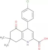 4-(4-Chlorophenyl)-7,7-dimethyl-5-oxo-1,4,5,6,7,8-hexahydroquinoline-2-carboxylic acid