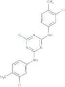 6-Chloro-N,N'-bis(3-chloro-4-methylphenyl)-1,3,5-triazine-2,4-diamine