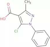 5-Chloro-3-methyl-1-phenyl-1H-pyrazole-4-carboxylic acid