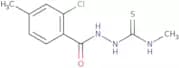 2-(2-Chloro-4-methylbenzoyl)-N-methylhydrazinecarbothioamide