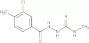 2-(3-Chloro-4-methylbenzoyl)-N-methylhydrazinecarbothioamide