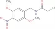 2-Chloro-N-(2,5-dimethoxy-4-nitrobenzyl)acetamide