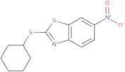 2-(Cyclohexylthio)-6-nitro-1,3-benzothiazole